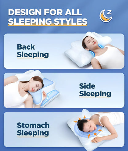 Napsy Memory Foam Orthopedic Pillow